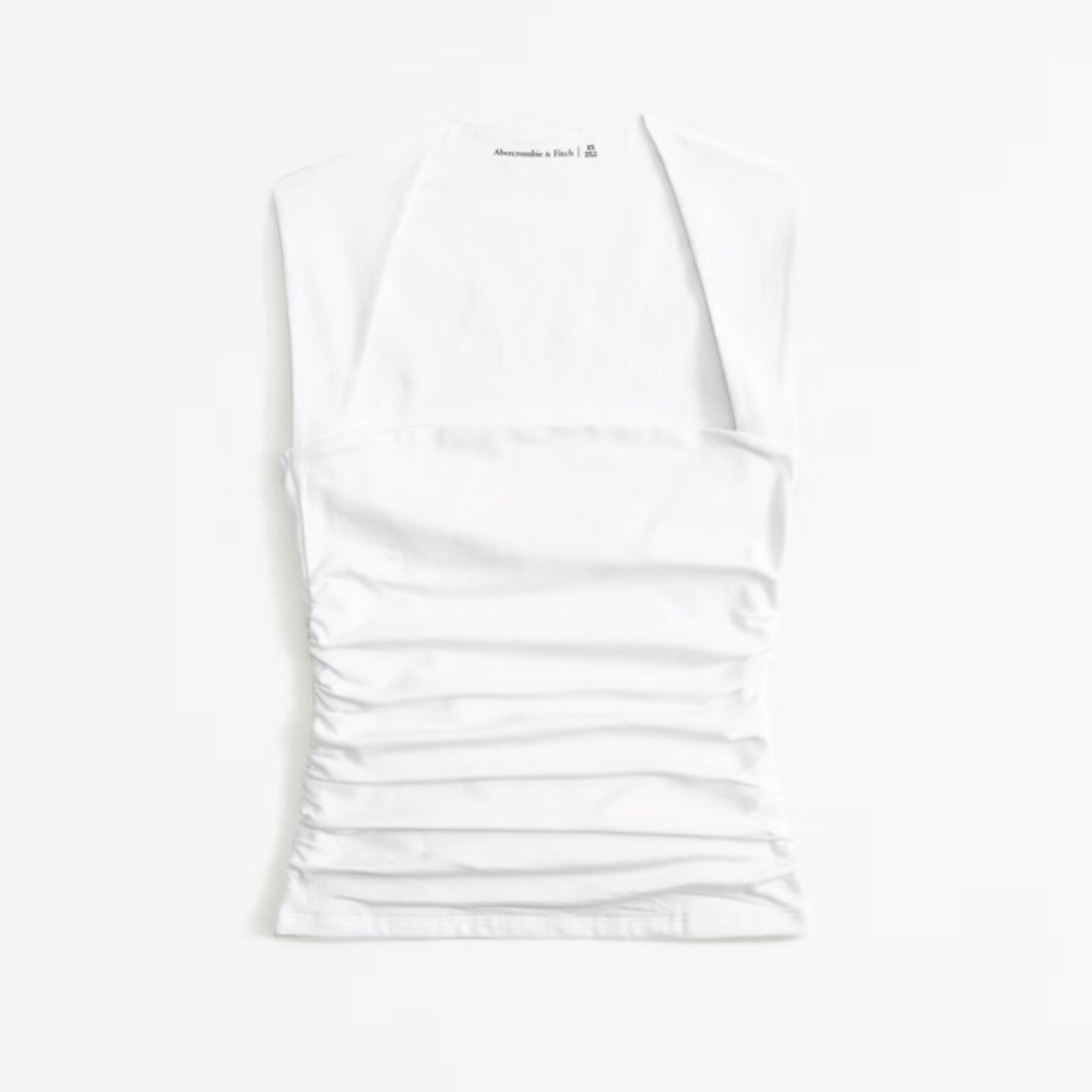 Abercrombie Ava ruched top